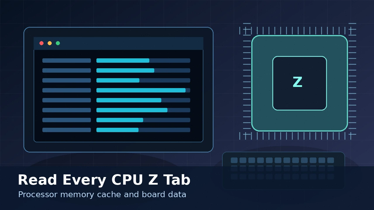How to Read CPUZ: A Tab-by-Tab Guide to Every Reading