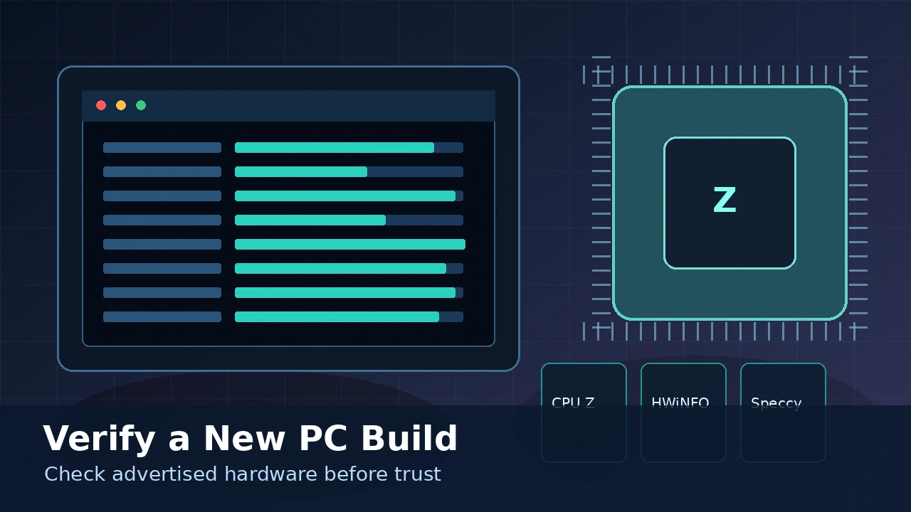 How to Verify a New PC or Prebuilt with CPUZ Before You Trust It